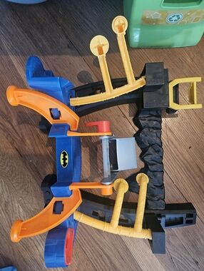 Batman Playset Action  Blue, Orange, Yellow, Black Imaginext Command Center